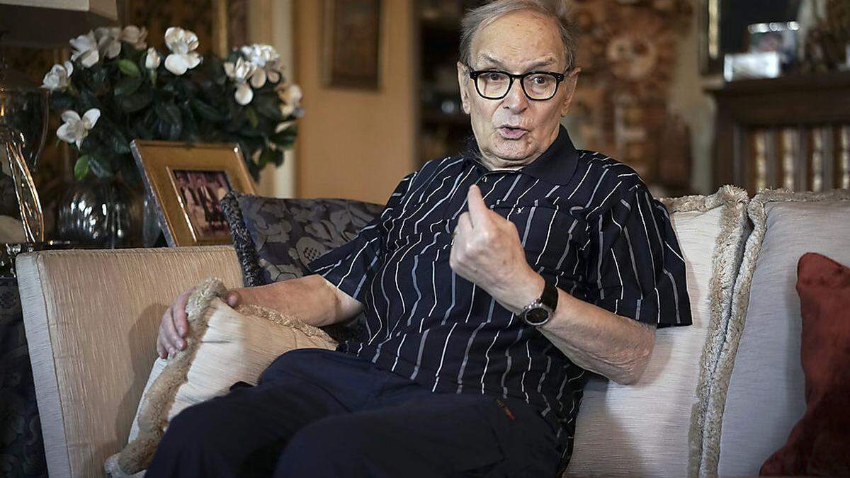 Schrieb seine eigene Traueranzeige: Ennio Morricone