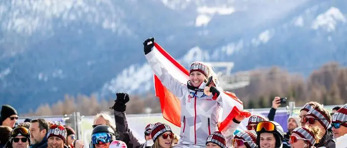 Bei den Olympischen Spielen in Italien hat sich Conny Hütter mit Bronze den Traum von einer Medaille erfüllt