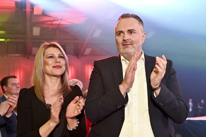 Auch beim Wahlkampfauftakt im Jänner 2020 in Oberwart war das Paar vereint