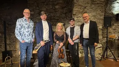 Hans Lassnig-Walder, Simon Zöchbauer, Julia Lacherstorfer, Reinhold Schmölzer und Michael Samitz