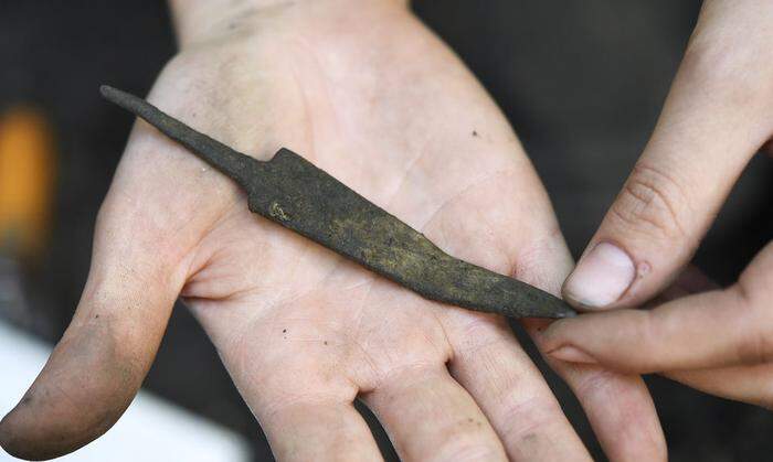 Auch ein Messer wurde gefunden