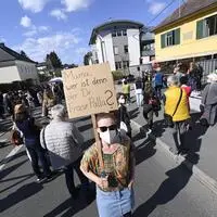 Im April 2021 demonstrierten rund 150 Personen für die Umbenennung der Dr.-Franz-Palla-Gasse - erfolglos, wie man heute weiß. Die Grünen möchten das aber ändern