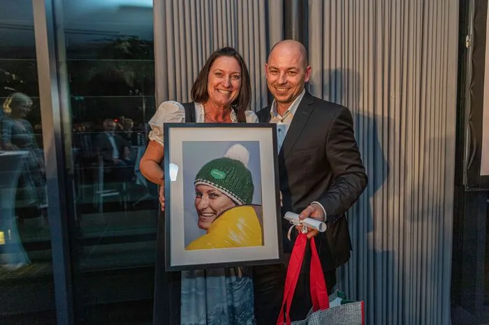 Wilma Weikl-Trinker gewann in der Kategorie "Gastgeber", im Bild mit Thomas Steinbichler (Sterling Diner)