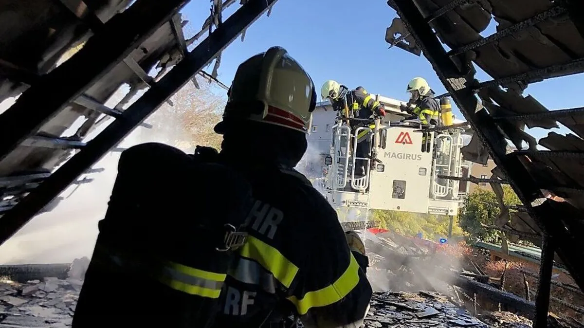 Durch den raschen Einsatz konnte ein Großbrand verhindert werden