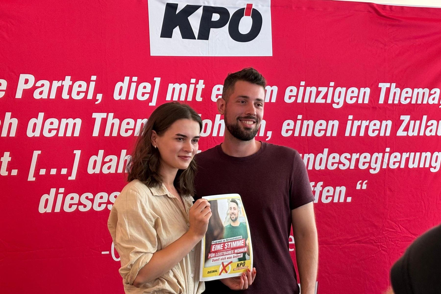 KPÖ präsentiert Programm für Nationalratswahl
