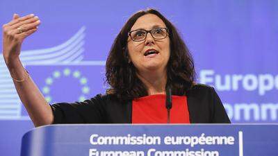 Handelskommissarin Cecilia Malmström