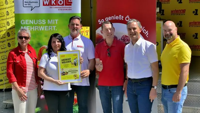 Gemeinsam mit der Wirtschaftskammer Steiermark, Sparte Lebensmittelhandel, war die Antenne Steiermark auf der Suche nach dem beliebtesten Nahversorger des Landes. Tagelang hat die gesamte Antenne Steiermark-Community für ihre Favoriten abgestimmt. Am Ende hieß der Sieger Spar-Markt Wilfinger aus Neudau. 