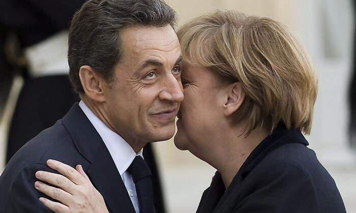Sarkozy und Merkel 