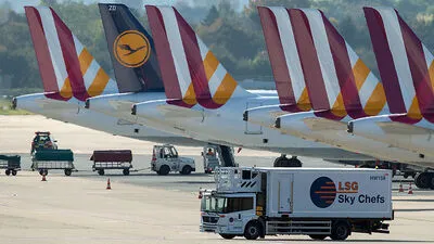 Maschinen der Germanwings