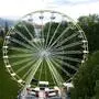 Das 30 Meter hohe Riesenrad stand für ungefähr drei Monate im Stadtpark
