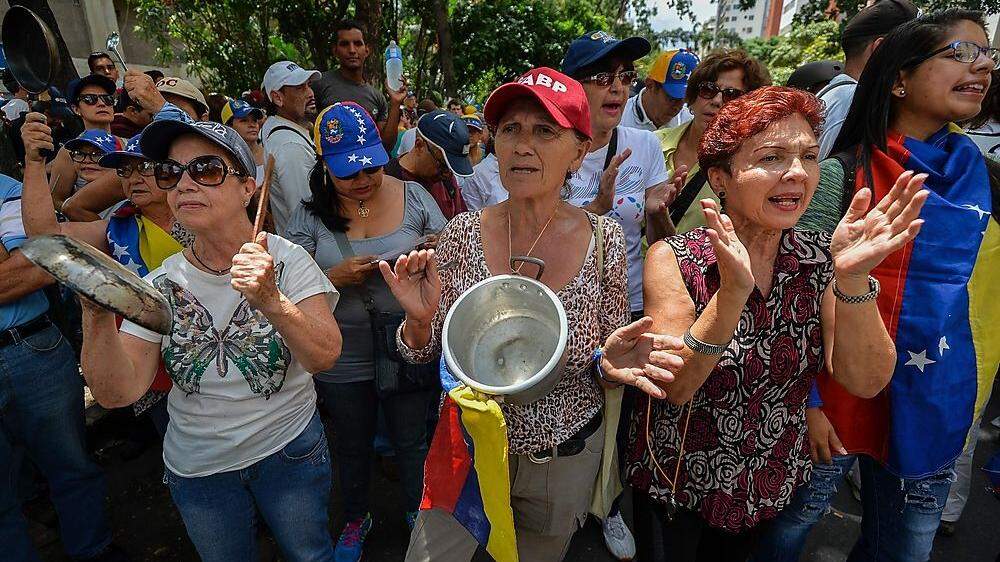 Seit zwei Monaten wird nahezu täglich gegen die Regierung Venezuelas demonstriert