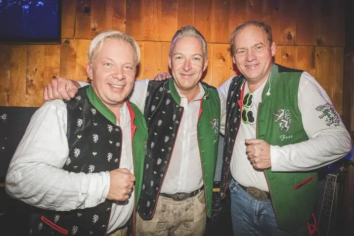 Die Edlseer sorgten mit ihren Hits für ausgelassene Stimmung bei den Partygästen.