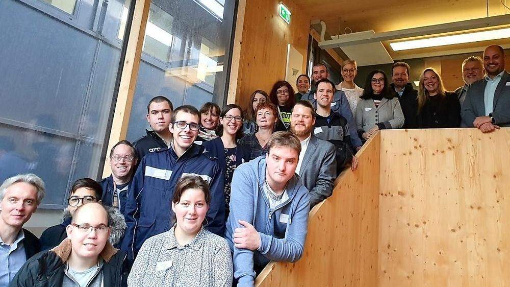 Zehn KundInnen bei der Energie Steiermark zu Gast