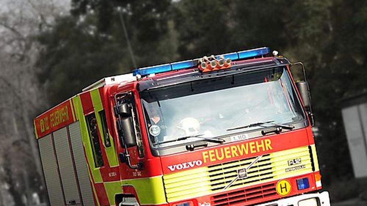 Die Feuerwehr musste ausrücken und den Brand löschen