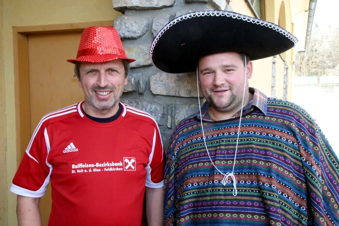 Sichtlich zufrieden mit dem Besucherandrang zeigte sich das Cheforganisatoren-Duo Anton Gun (links) und Ingo Schöffmann. 
