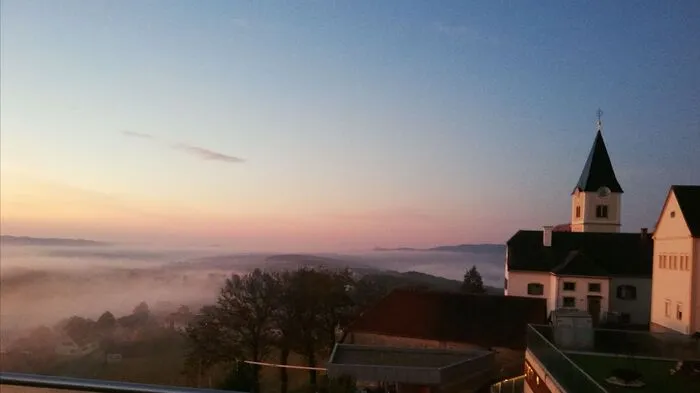 Herbstlicher Morgen in St. Anna am Aigen
