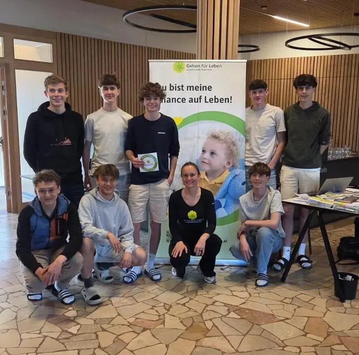 Jonas Bruckner hat in der Schule eine Typisierungsaktion ins Leben gerufen