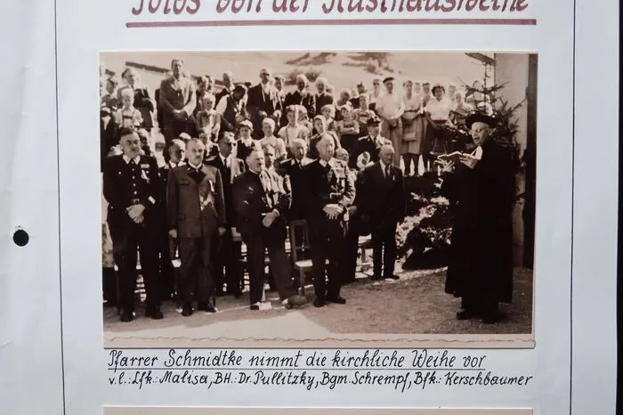 Die Einweihung des Rüsthauses am 4. September 1955