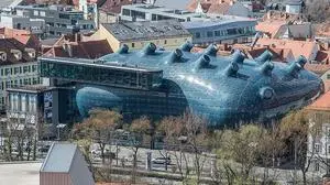 Der unangefochtene Blickfang in Graz: das Kunsthaus