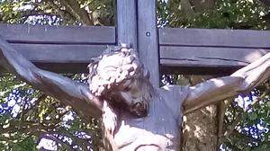 Jesus am Kreuz, Friedhof Gottestal