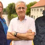 Renate Marzi, Hans-Peter Schlagholz und Siegfried Godez (von links)