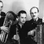 Das Edler Trio: Josef Haim (Armeeposaune), Hermann Sommer (Klarinette), Franz Edler (Harmonika)
