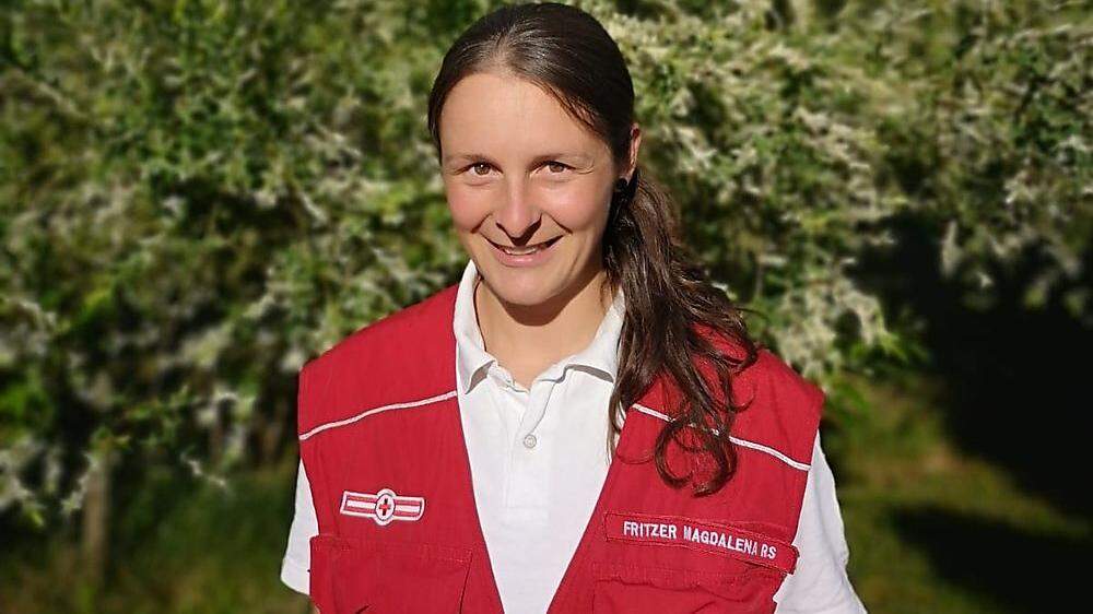 Das Engagement von Magdalena Fritzer beim Roten Kreuz begann auch in einer Jugendgruppe
