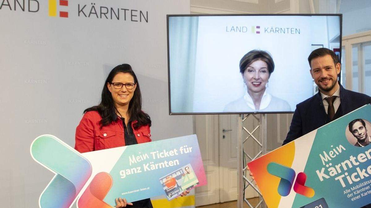 Im November des Vorjahres präsentierten Landespolitiker stolz das Projekt &quot;Kärnten Ticket&quot;