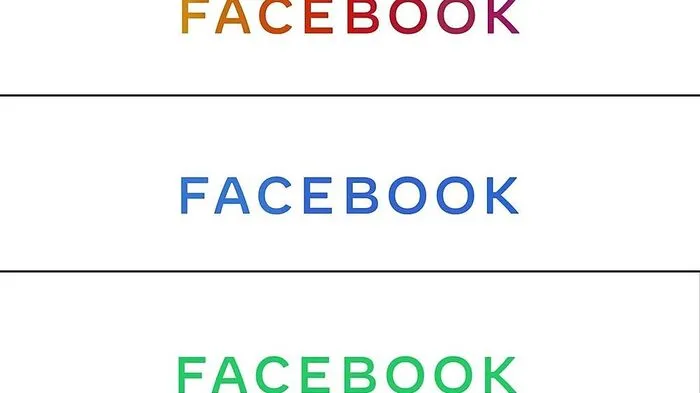 Facebooks neues Logo - neue Farben, Großbuchstaben