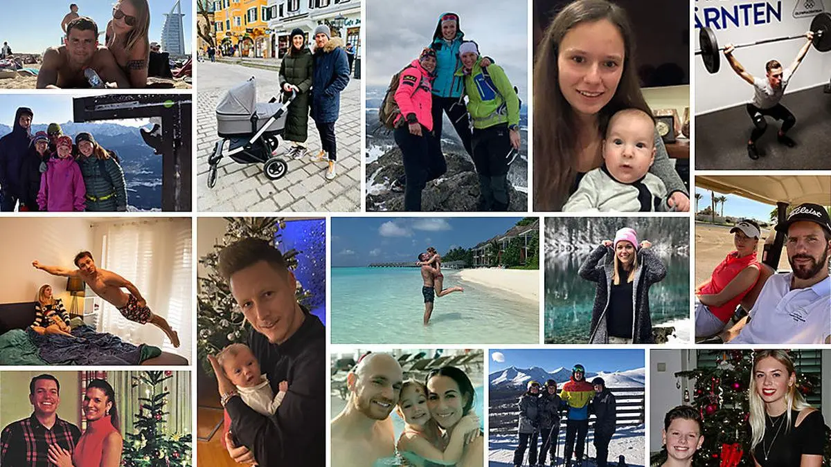 Kärntens Sportler genossen die Weihnachtstage