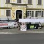 Tierschutzaktivisten protestierten vor der BH Leibnitz und forderten diese zum Handeln auf