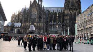 Die Schüler der HAK Voitsberg konnten den Kölner Dom bestaunen