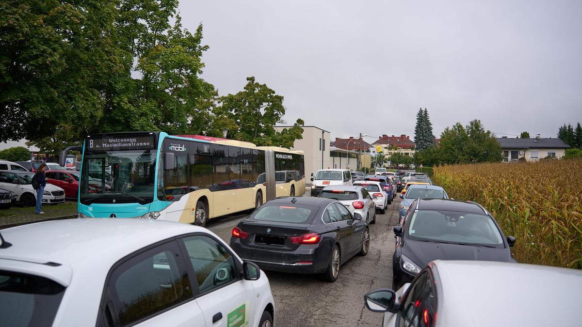 Großes Verkehrschaos beherrscht die Morgenstunden in Viktring