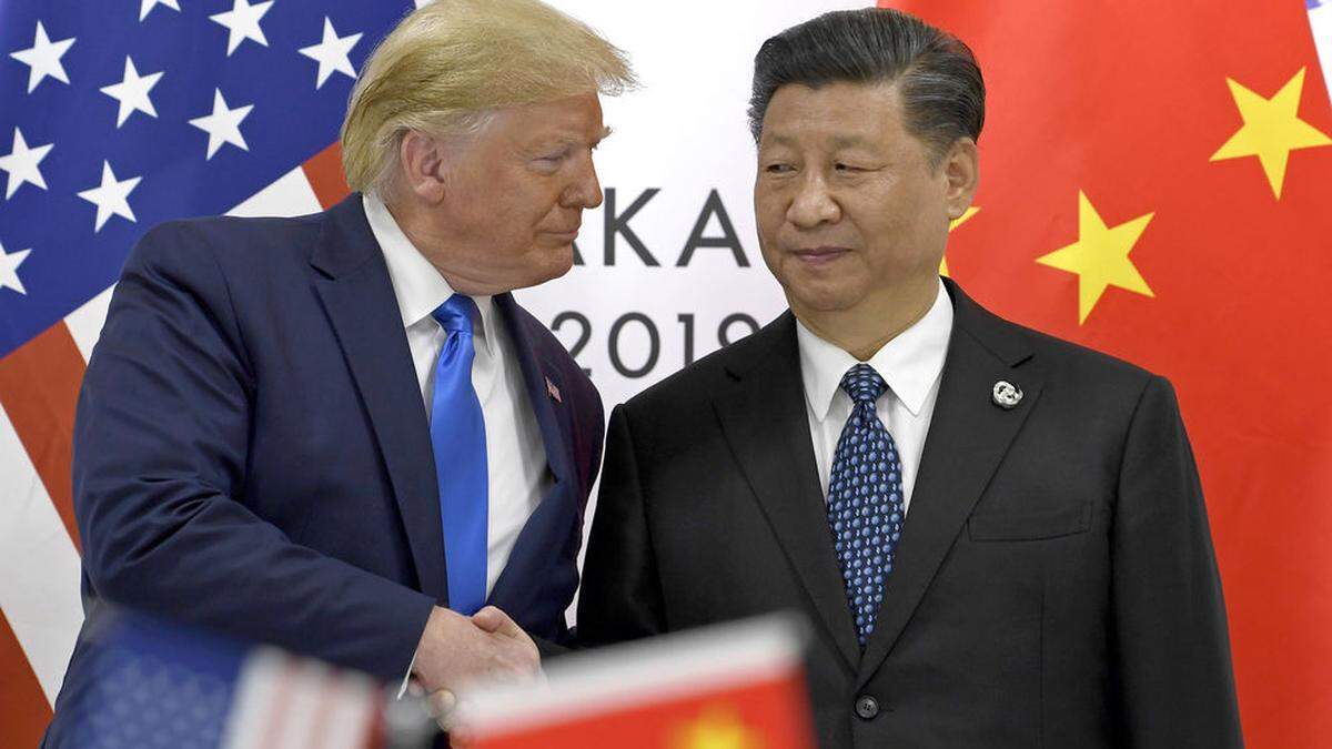 US-Präsident Donald Trump und Chinas Präsident Xi Jinping