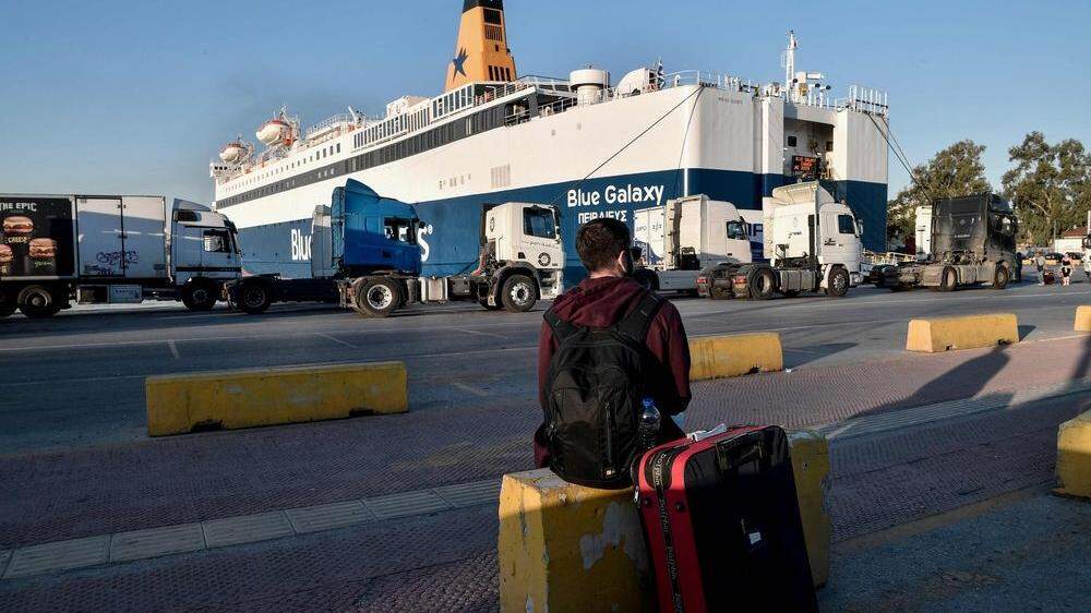 Wegen eines Streiks der Seeleute sind die Fähren am Mittwoch in der Ägäis nicht ausgelaufen