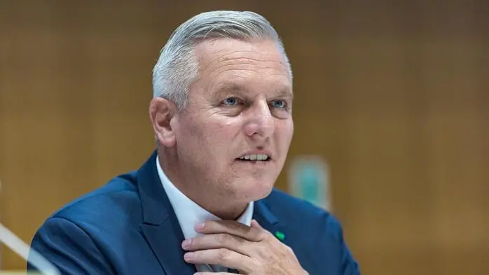 LH Mario Kunasek (FPÖ) bei einer Sitzung der Landeshauptleute im Juni