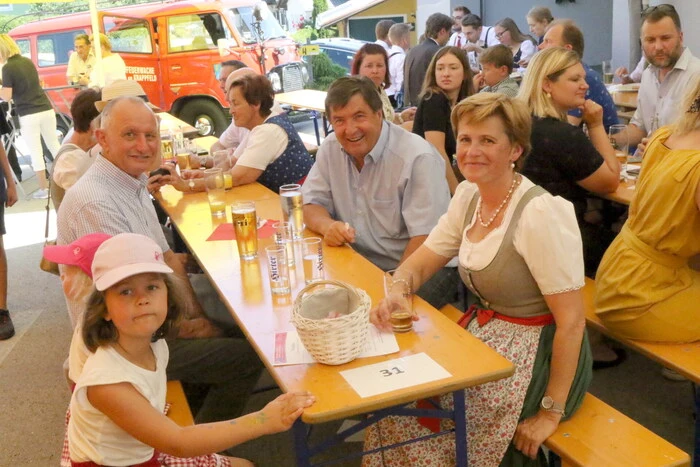 Wie am Sonntag, als im Anschluss an die Fronleichnamsprozession beim Rüsthaus ein großes Fest über die Bühne ging. 