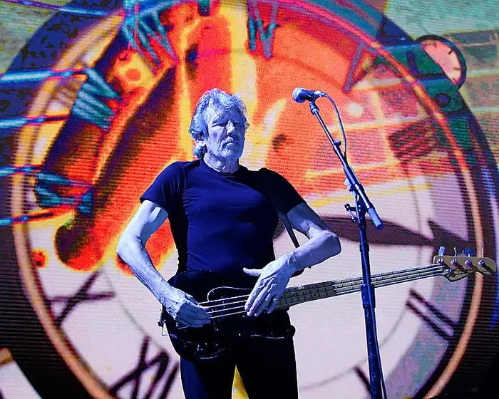 ABD0098_20180516 - WIEN - ÖSTERREICH: Roger Waters am Mittwoch, 16. Mai 2018, während seines Konzerts in der Stadthalle in Wien. - FOTO: APA/HANS KLAUS TECHT