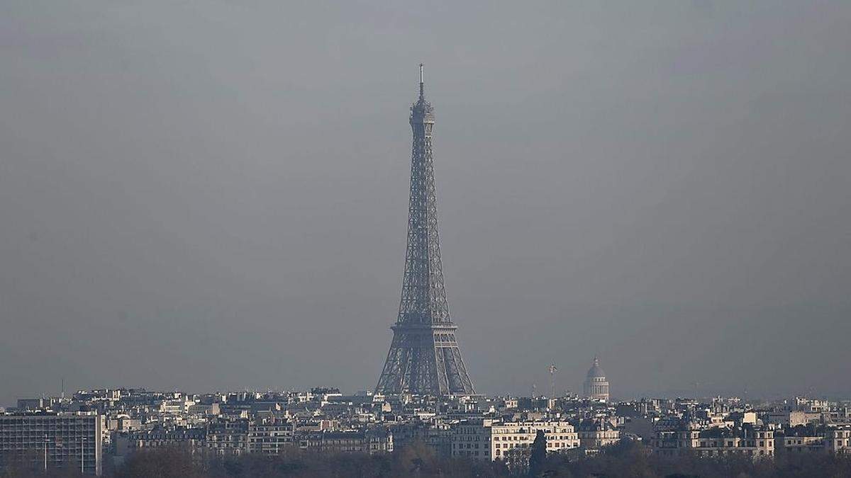 Smog über der französischen Hauptstadt