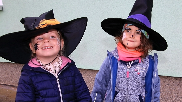 "Wuhuuuuseln statt gruseln" hieß es am Gelände der Neuen Mittelschule in Krottendorf-Gaisfeld.