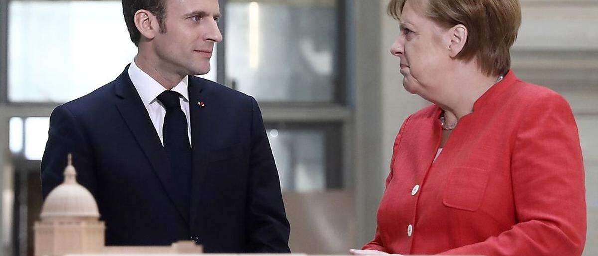 Macron und Merkel