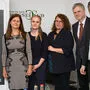 Von links nach rechts: Landesrätin Doris Kampus, Daniela Grabovac (Antidiskriminierungsstelle Steiermark), Susanne Pekler (Neustart), Thomas Mühlbacher (Leiter der Staatsanwalt), Stadtrat Kurt Hohensinner