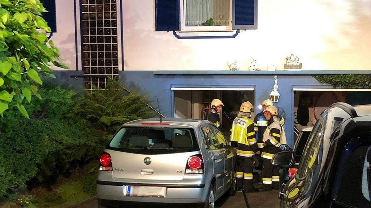 In diesem Keller in Bad Schwanberg kam es zu einem Brand - die Ursache ist noch unklar