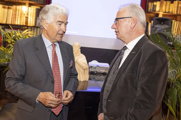 Hausherr Khevenhüller-Metsch begrüßte unter anderen Reinhart Rohr, Präsident des Kärntner Landtages.
