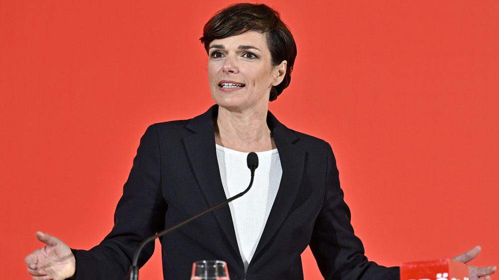 SP-Bundesparteichefin Pamela Rendi-Wagner