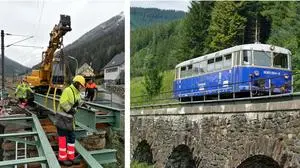 Selbst Hand anzulegen, wenn es um Reparaturen geht, ist für die Mitglieder des Vereins Erzbergbahn selbstverständlich