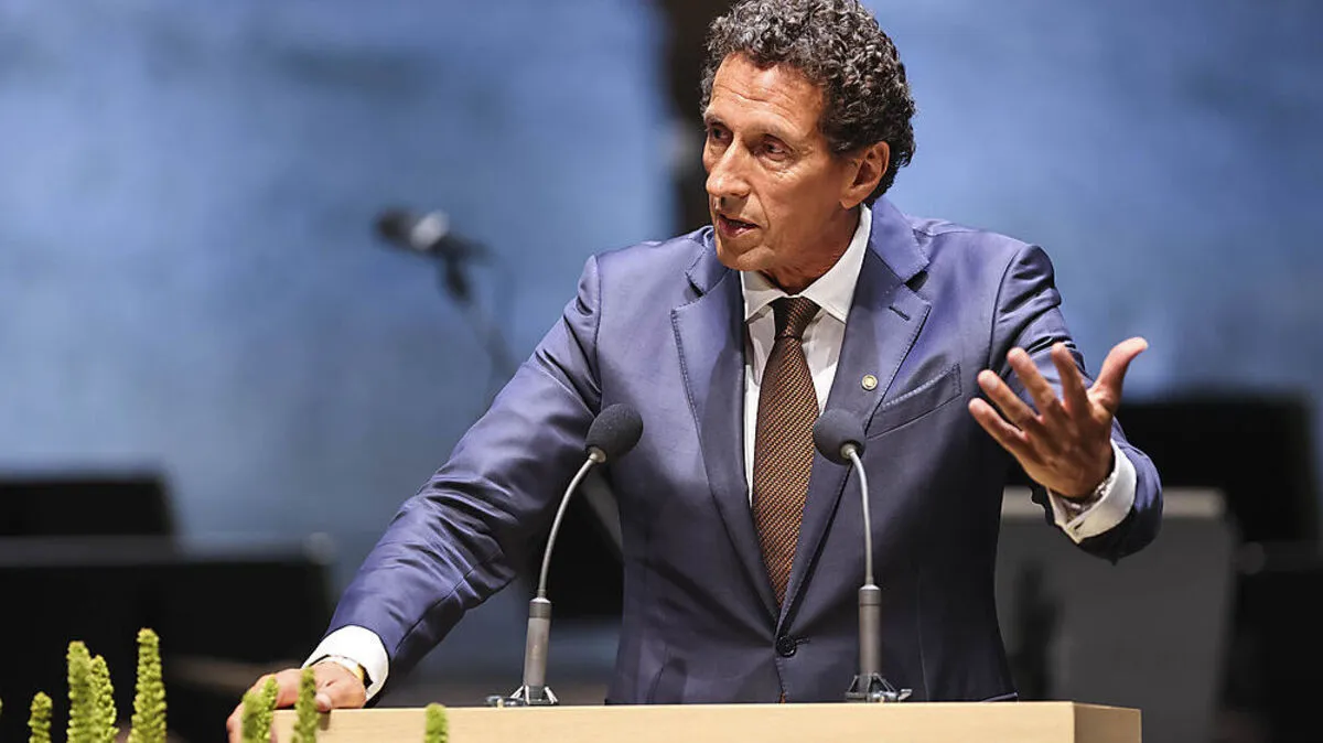 Der deutsche Philosoph Julian Nida-Rümelin hielt die Festspielrede