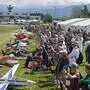 Reges Interesse herrschte an der „Ainova Air“ gleich neben dem Zeltweger Militärflugplatz
