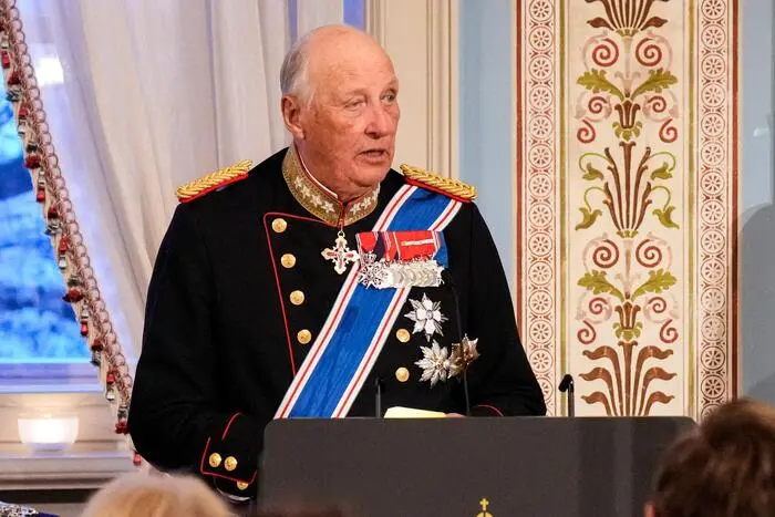 Bei einem Galadinner im April 2025
