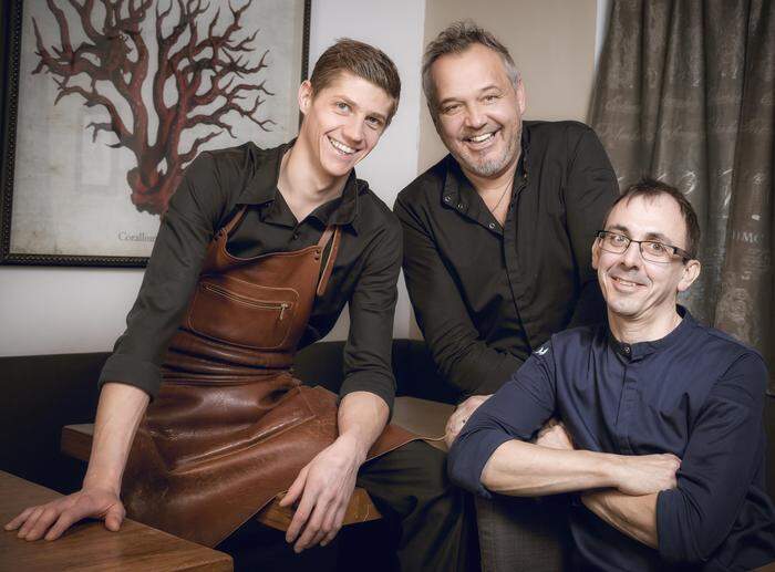 Florian Kislick, Peter Brandner und Christian Prodner vom „Port 361“